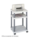 1860GR : Safco Wave Desk Side Printer Stand