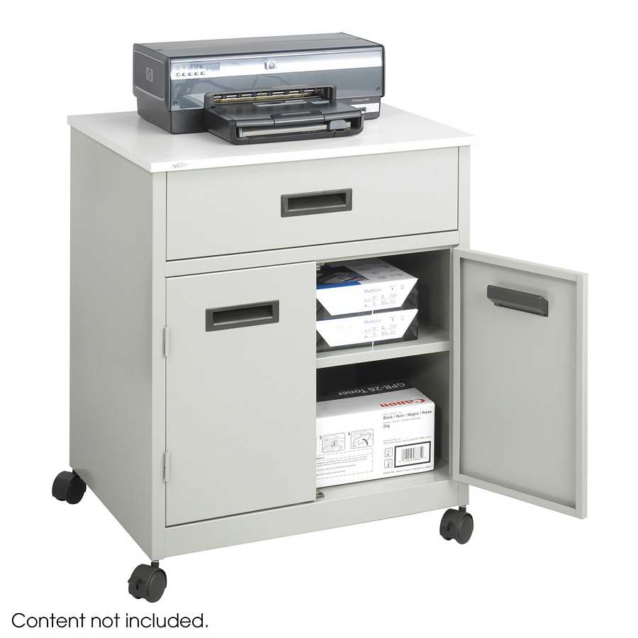 1870GR : Safco Machine Stand with Drawer