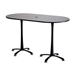 72" x 36" Cha-Cha Standing-Height Teaming Table - 2550AN