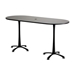 84" x 36" Cha-Cha Standing-Height Teaming Table - 2551