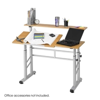 3965MO : safco Height Adjustable split Level Drafting Table