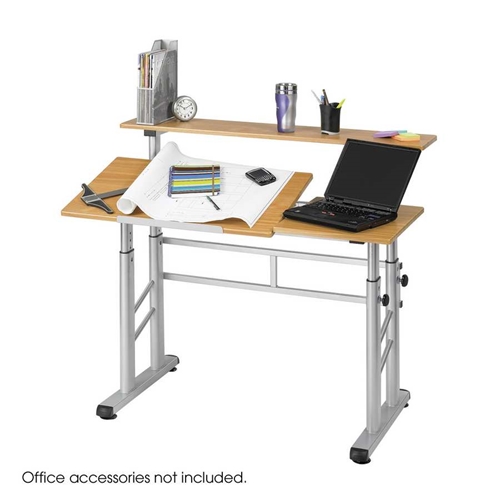3965MO : safco Height Adjustable split Level Drafting Table