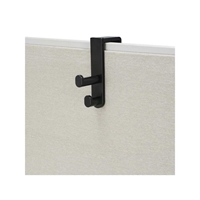 Plastic Over the Panel Double Coat Hook (Qty. 6) 