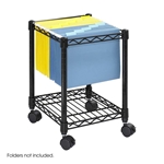 5277BL : Safco Compact Mobile File Cart