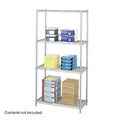 Industrial Wire Shelving - Starter Unit - 36"W x 18"D x 72"H