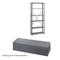 Industrial Steel Shelf Pack 6-Shelves 36" x 12"