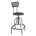 Diesel Stool High Base with Back