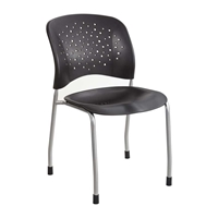Reve Guest Chairs Straight Leg Round Back (Qty. 2) Chair with round back; Round back chair; Round back guest chair Round back guest seating; Guest seating; Training room chair; Education chair; School chair; Chair; Chairs; Seating