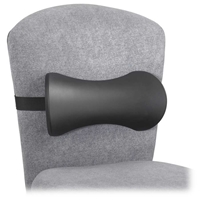 7154BL : Safco Memory Foam Lumbar Support Backrest