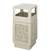 Canmeleon Outdoor Waste Receptacle Side Opening Color: Tan - 9472TN