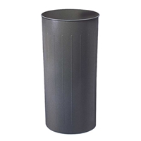 Round Wastebasket 80 Quart Capacity (Qty. 3) Trash can; Garbage can; Trash cans; Waste can; Waste basket; Wasbasket; Trash bins; Trash collection; Trash collection bins; Deskside trash can; Desk side trash can; Deskside garbage can; Deskside garbage can; Steel trash can; Steel garbage can
