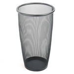 9 Gallon Mesh Receptacle Trash can; Garbage can; Trash cans; Waste can; Waste basket; Wasbasket; Trash bins; Trash collection; Trash collection bins;  Mesh trash can; Mesh garbage can; Waste receptacle