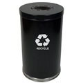 Metal Recycling Container - 33 Gallon