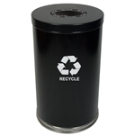 Metal Recycling Container - 33 Gallon 