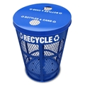 Expanded Metal Recycle Container 