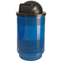 Stadium Series 55 Gallon Dome Top Waste Receptacle 